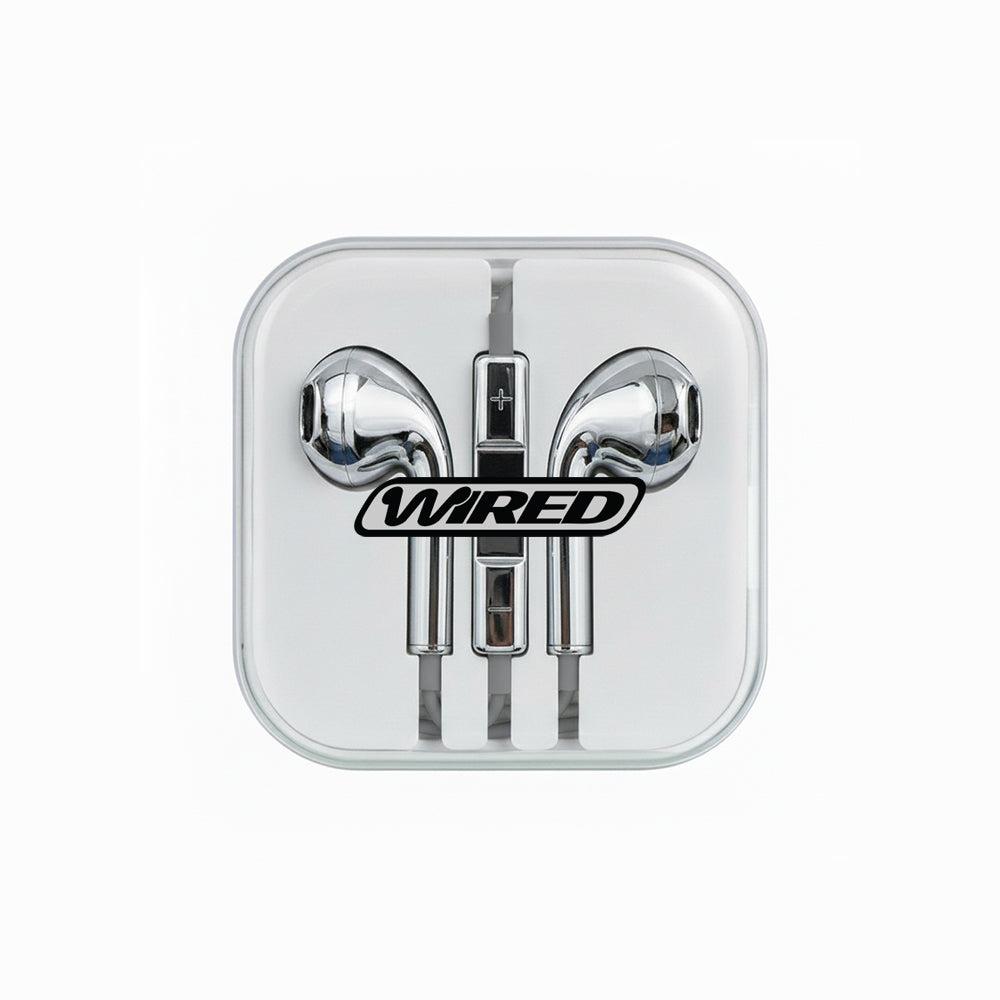 Wired Earbuds - Silver (Preorder 6-7 weeks)