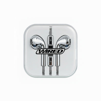 Wired Earbuds - Silver (Preorder 6-7 weeks)
