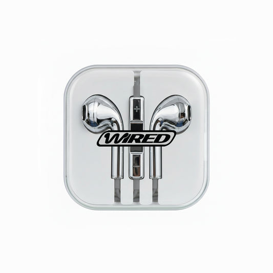 Wired Earbuds - Silver (Preorder 6-7 weeks)