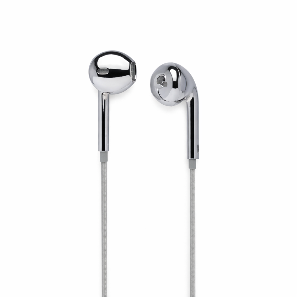 Wired Earbuds - Silver (Preorder 6-7 weeks)